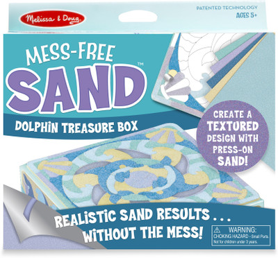 

Melissa & Doug Mess-Free Sand - Dolphin Box-30045