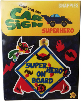 

kidoz kingdom IMAGI MAKE CAR SIGN SUPER HERO