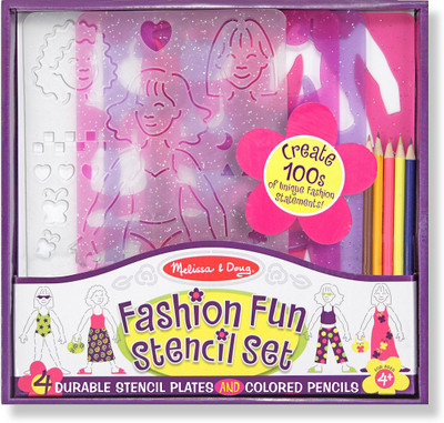 

Melissa & Doug Fashion Fun Stencil Set -4222