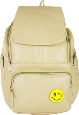 

JG Shoppe JGFlap05 8 L Backpack(Beige)