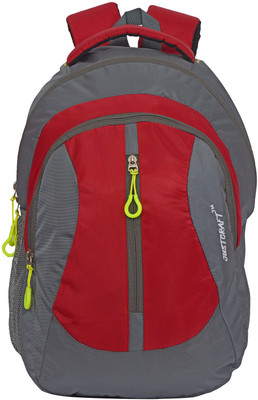 

Justcraft Foldy 25 L Backpack(Multicolor), Grey;red