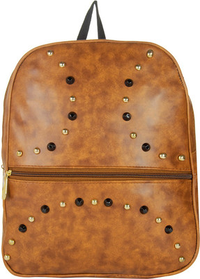 

JG Shoppe Midslit005 8 L Backpack(Brown)