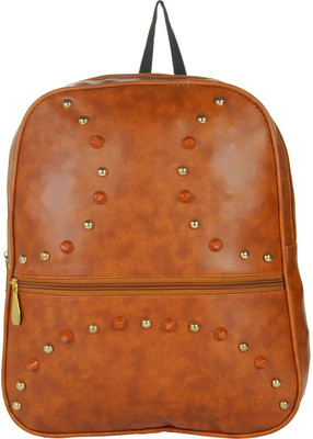 

JG Shoppe Midslit007 8 L Backpack(Brown)