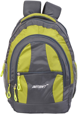 

Justcraft Airport 1000D 30 L Backpack(Grey, Green), Green;grey