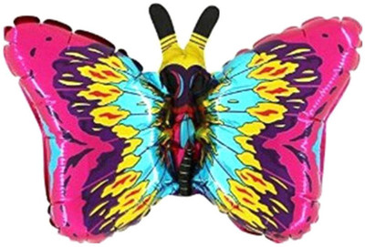 

Shop Online Printed Butterfly Foil Balloon(Multicolor, Pack of 1)