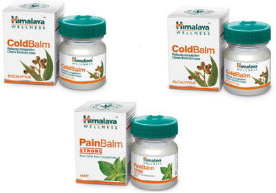 

Himalaya 2 cold balm with 1 strong pain Balm(45 g)