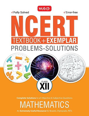 Ncert Exercises + Exemplar Solutions Mathematics - Class 12(English, Paperback, unknown)