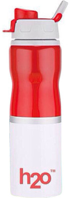 

Skywalk H2O SB-142 Stainless Steel Water Bottle, 750ml, Red 750 ml Sipper(Pack of 1, Red)