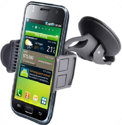 

Mega Audio Car Mobile Holder for Windshield(Black)