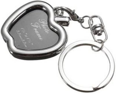 MGP FASHION Love couple heart Photo Frame Key Chain No. 132 Key Chain(Multicolor)