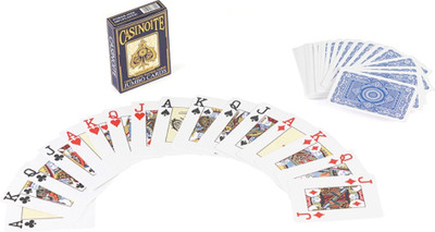 

Casinoite Monarch 100% Plastic Poker Playing Cards (Blue)(Blue)