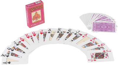 

Casinoite Monarch 100% Plastic Poker Playing Cards (Pink)(Pink)