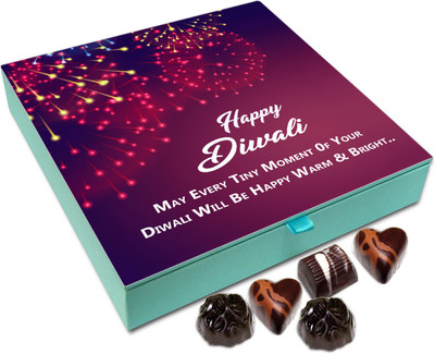 

Chocholik Diwali Gift - May Every Tiny Moment Of Diwali Be Warm And Bright Chocolate Box - 9pc Truffles(108 g)