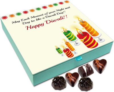 

Chocholik Diwali Gift Box - I Hope Each And Every Moment Of Your Life Is Like Diwali Chocolate Box - 9pc Truffles(108 g)