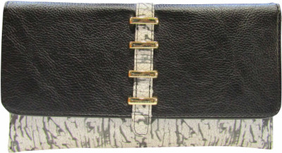 

Deepsum Casual Black Clutch