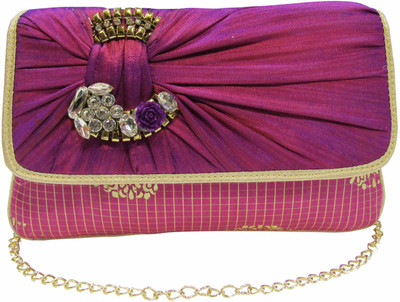 

Deepsum Party Purple Clutch