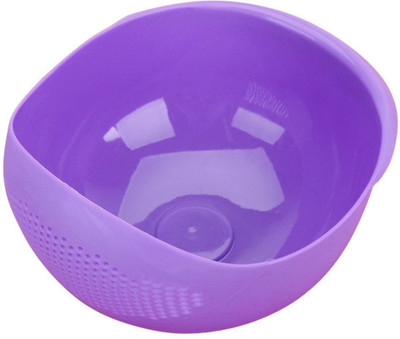 Floraware Fresh Plastic Colorful Rinse Fruit Vegetables Basin Wash Rice Sieve Bowl Strainer(Multicolor) available at flipkart for Rs.199