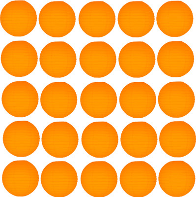 

JAMBOREE Orange PAPER LANTERN - 25 g