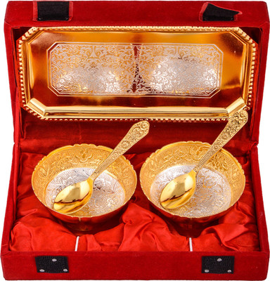 

Silver Wilver Silver Plated Bowl Set(Silver, Pack of 5)