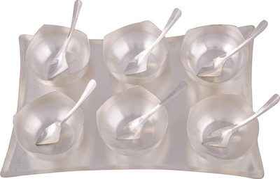 

G S Museum Bowl Spoon Plate Ladle Serving Set(Pack of 13)