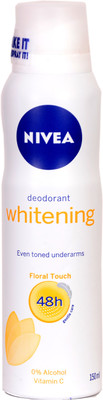 

Nivea Women Whitening Floral Touch Anti-Perspirant Deodorant 150 ml Deodorant Spray - For Women(150 ml)