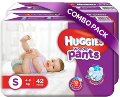 Huggies Wonder Pants Small Size Diapers - S(84 Pieces)