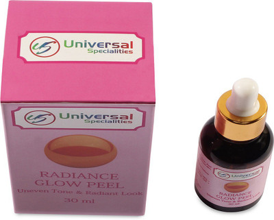 UNIVERSAL SPECIALITIES RADIANCE GLOW PEEL UNEVER TONE & RADIANT LOOK(30 ml)