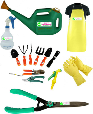 

Easy Gardening Mega Garden Tools Set Garden Tool Kit(14 Tools)