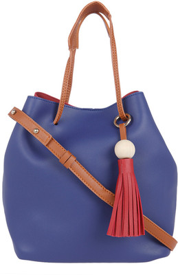 

Fur Jaden Hand-held Bag(Blue)