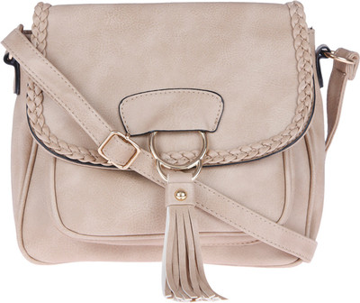 

Fur Jaden Sling Bag(Beige)