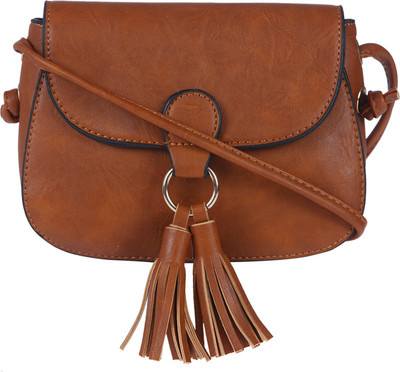 

Fur Jaden Sling Bag(Tan)