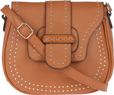 Fur Jaden Sling Bag(Tan)