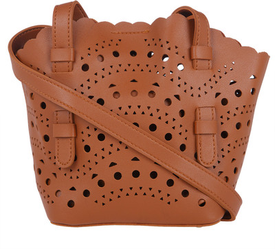 

Fur Jaden Sling Bag(Tan)