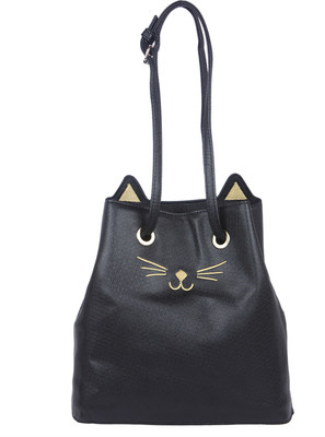 

Fur Jaden Hand-held Bag(Black)
