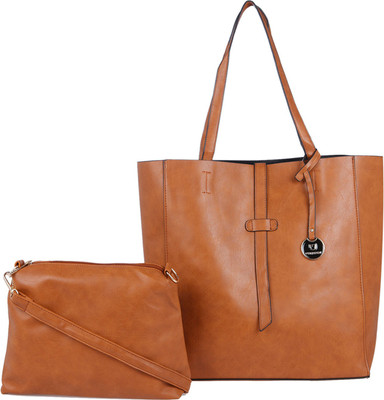 

Fur Jaden Tote(Tan)