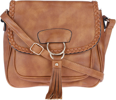 

Fur Jaden Sling Bag(Tan)
