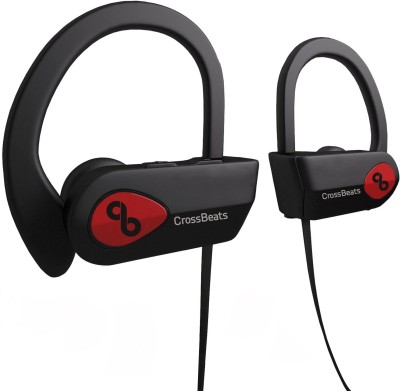 CrossBeats Wave Bluetooth Headset(Black 