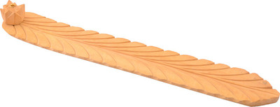 

eCraftIndia Wooden Incense Holder(Red)