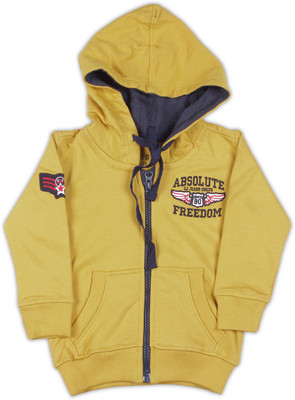 

Gini & Jony Full Sleeve Solid Baby Boy's Jacket, 1285