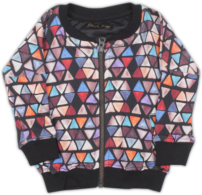 

Gini & Jony Full Sleeve Printed Baby Girl's Jacket, C207