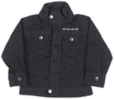 

Gini & Jony Full Sleeve Solid Baby Boys jacket, 1296