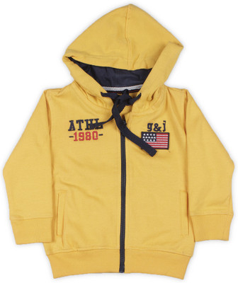 

Gini & Jony Full Sleeve Solid Baby Boy's Jacket, 1291