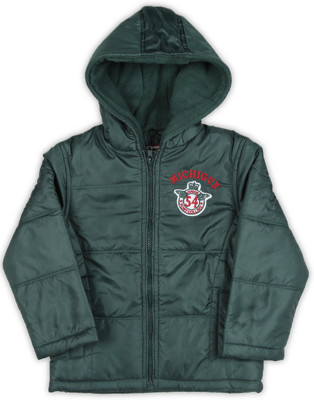

Fort Collins Full Sleeve Solid Baby Boys Jacket, Mehandi