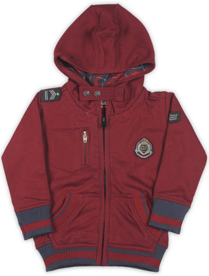

Gini & Jony Full Sleeve Solid Baby Boy's Jacket, 1121