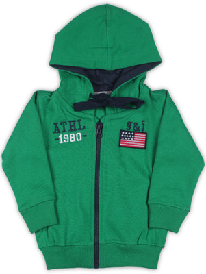 

Gini & Jony Full Sleeve Solid Baby Boy's Jacket, 1250