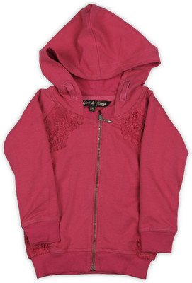 

Gini & Jony Full Sleeve Solid Baby Girl's Jacket, C509