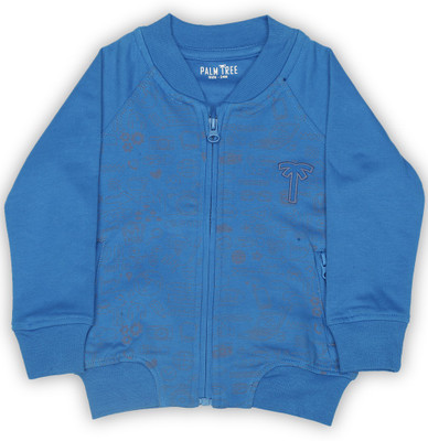 

Palm Tree Full Sleeve Printed Baby Boy's Jacket, C610