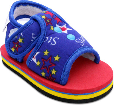 

CHIU Boys & Girls Velcro Flats(Dark Blue