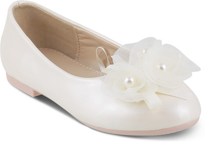 

KITTENS Girls Slip on Ballerinas(Beige