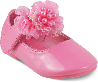

KITTENS Girls Velcro Ballerinas(Pink